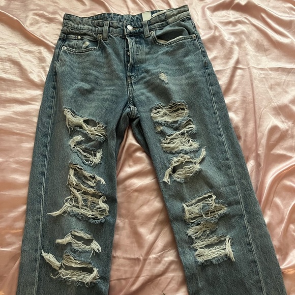h&m jeans worn once for an event - Picture 3 of 3